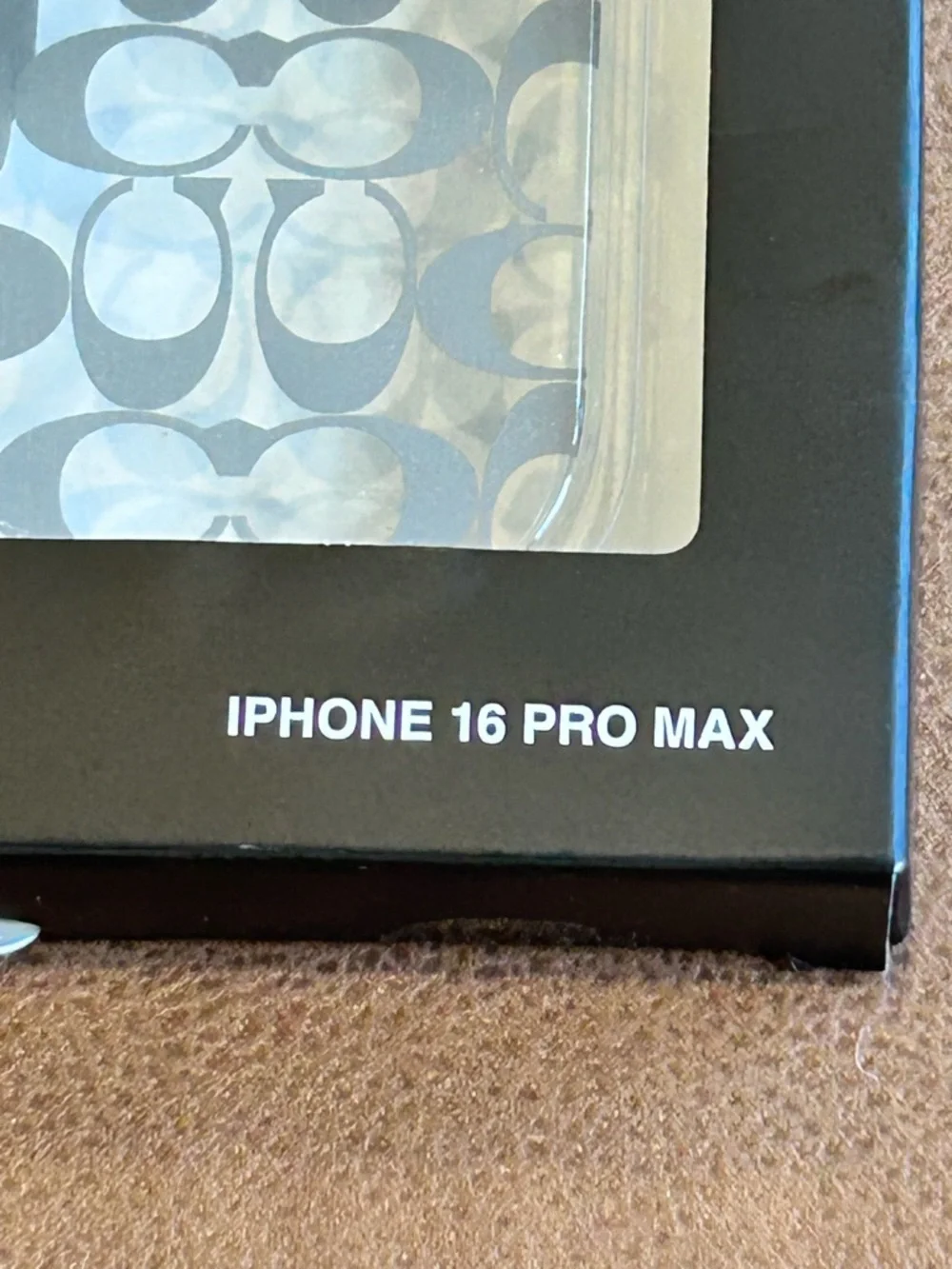 COACH Clear Signature Ombré Monogram Pattern iPhone 16 Pro Max MagSafe Case NIB - Picture 2 of 15